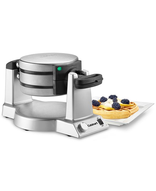 Cuisinart WAFF20 Double Round Belgian Waffle Maker & Reviews Small