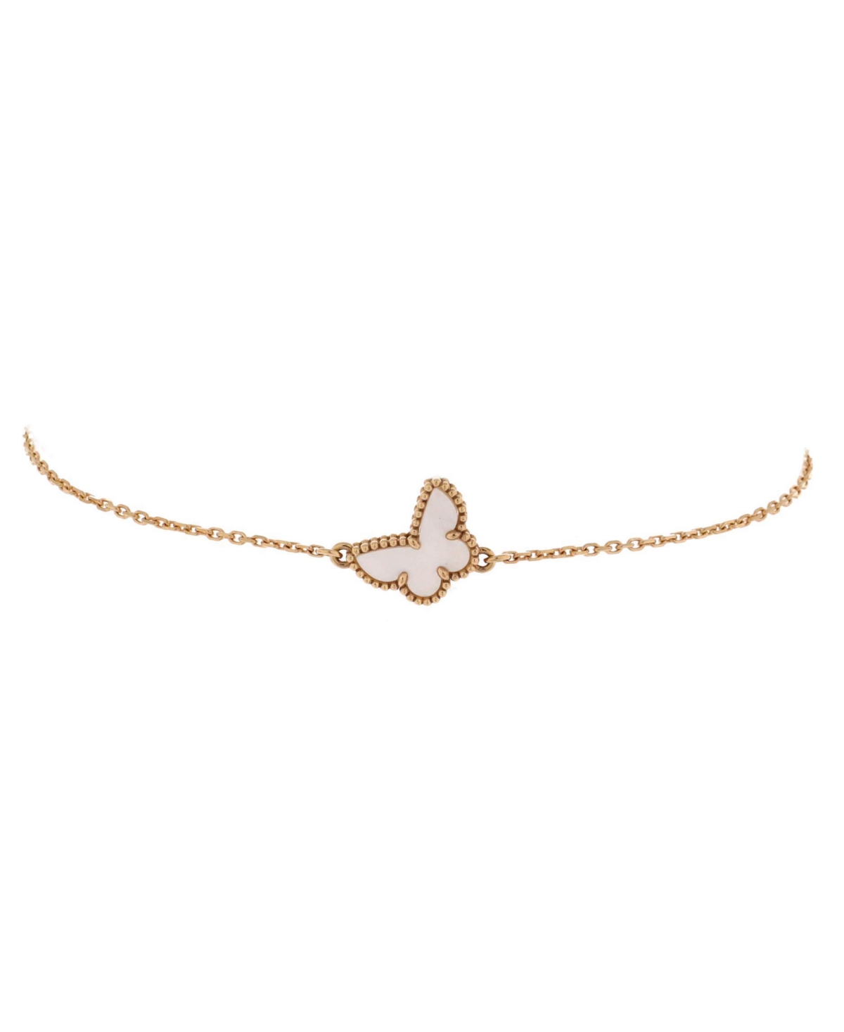 Pre-Owned Van Cleef & Arpels Sweet Alhambra Butterfly Bracelet