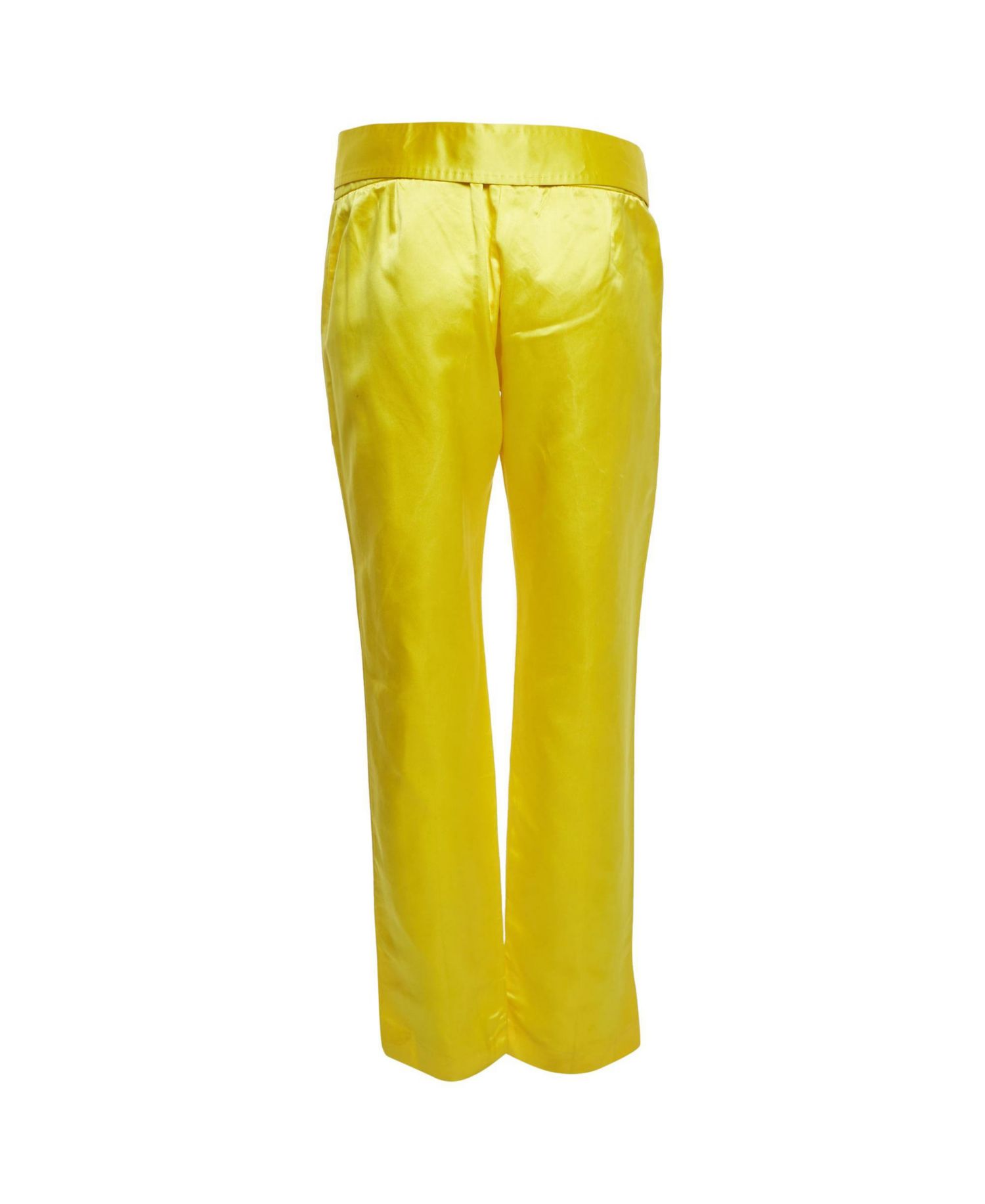 Women's Satin Belted Trousers