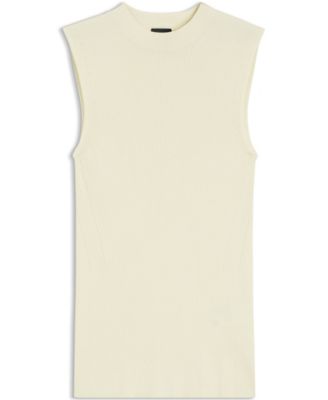 BOSS by Women's Slim-Fit Ribbed-Knit Top