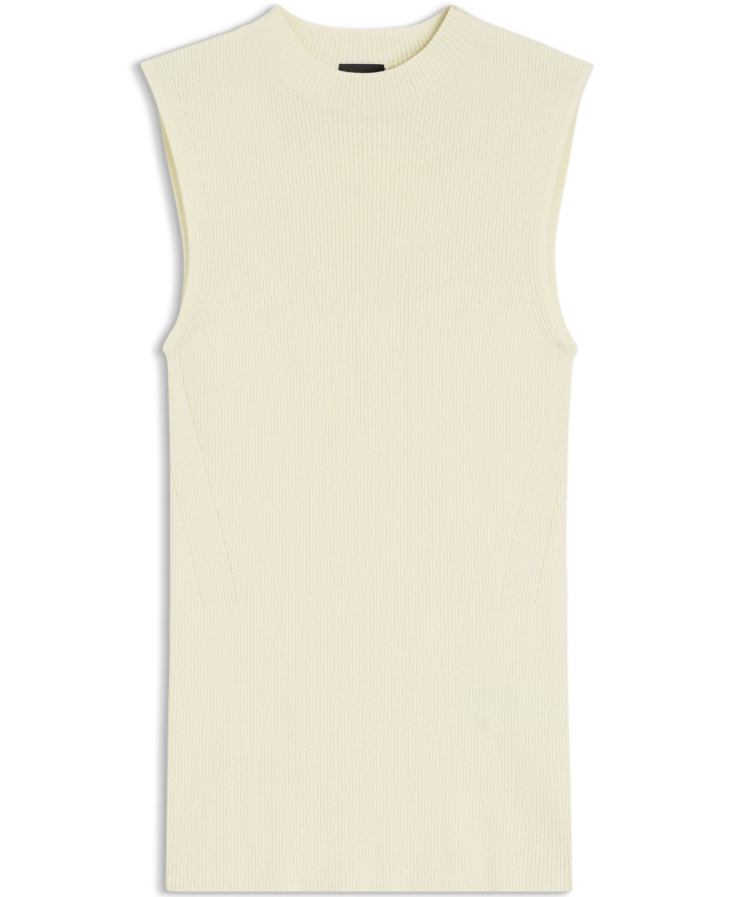 BOSS by Women's Slim-Fit Ribbed-Knit Top
