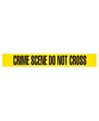 12 Pieces Crime Scene Do Not Cross Tape Set - 200 Meters Long Tape Roll Suitable for a Wide Range of Applications, Including Roadworks, Events