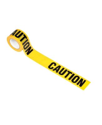 2 Pieces Safety Caution Tape Set - 200 Meters Long Tape Roll Suitable for a Wide Range of Applications, Including Roadworks, Events