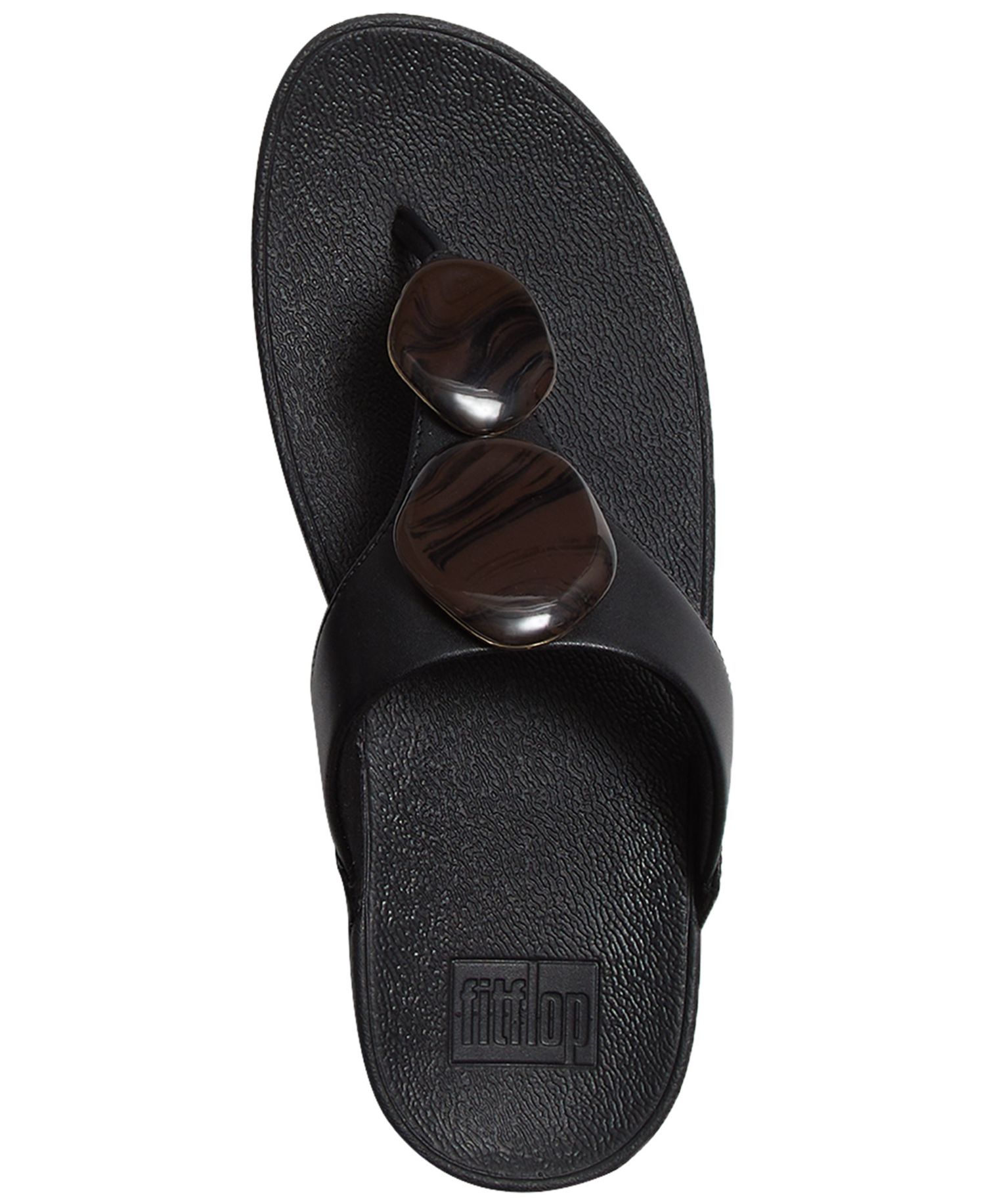 Women's Lulu Marbled-Stone Slip-On Wedge Sandals