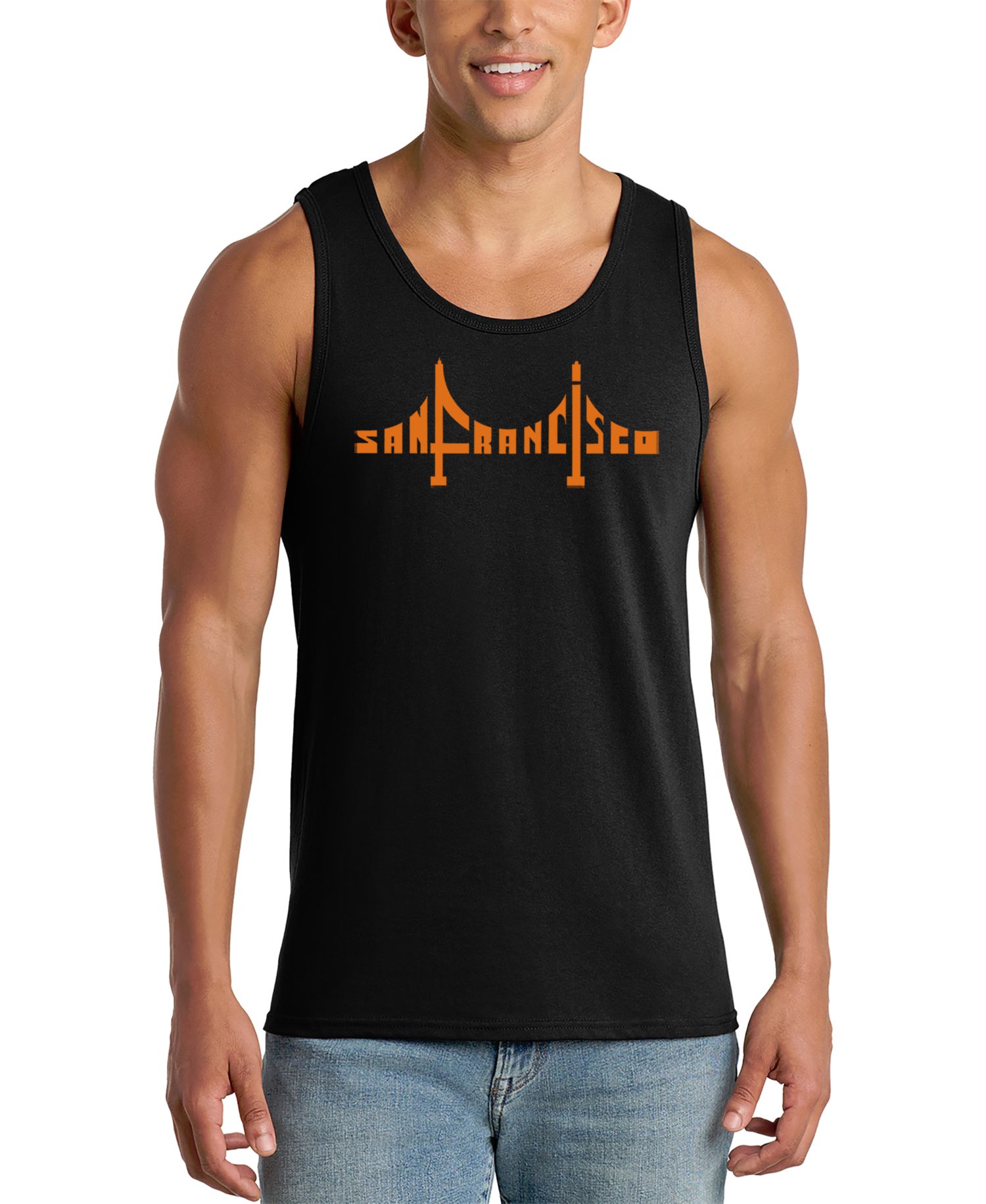 Men's San Francisco Bridge Graphic Tank Top
