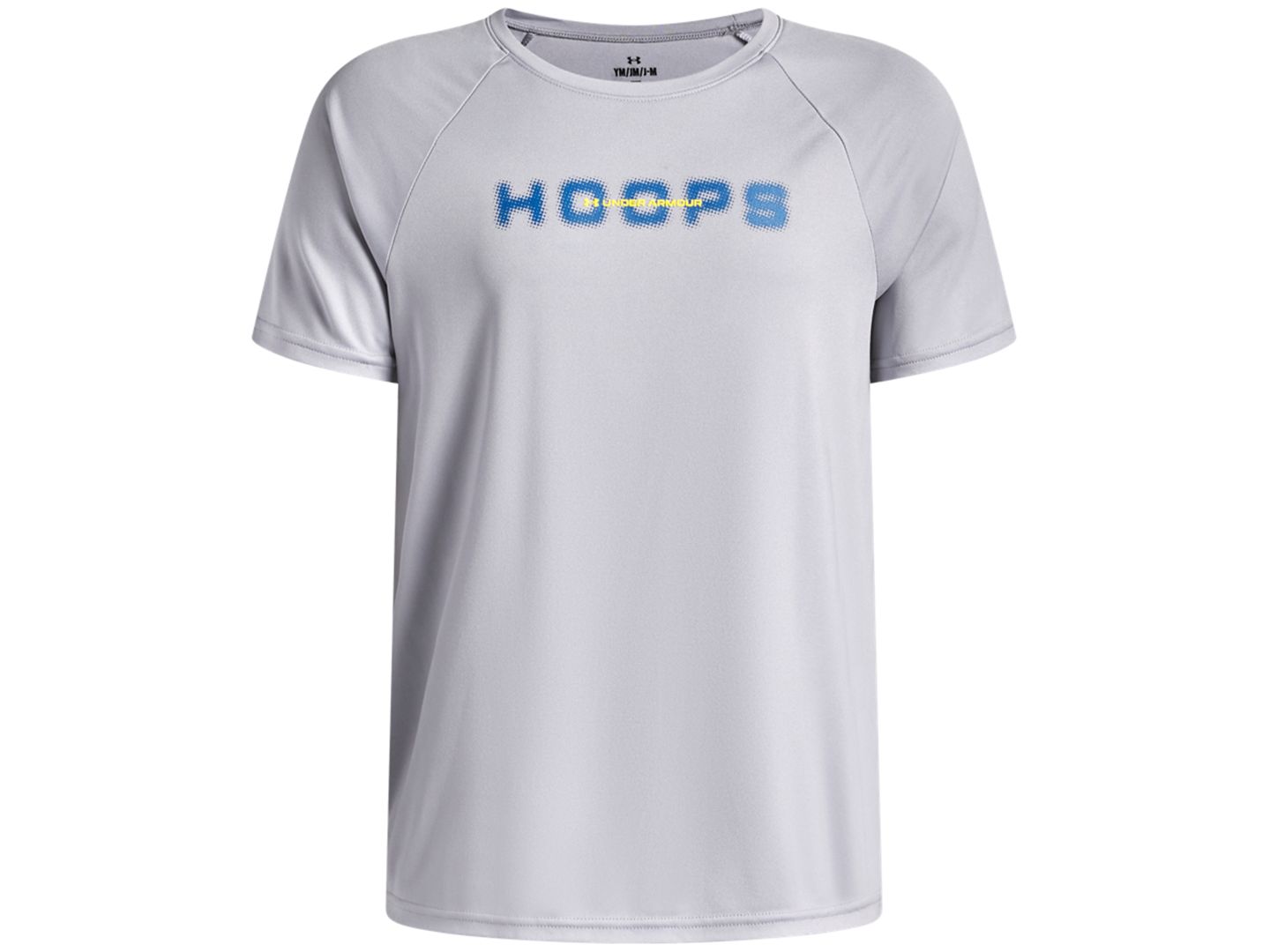 Футболка Under Armour Basketball Short-Sleeve для мальчиков, цвет: Серый — фото 1