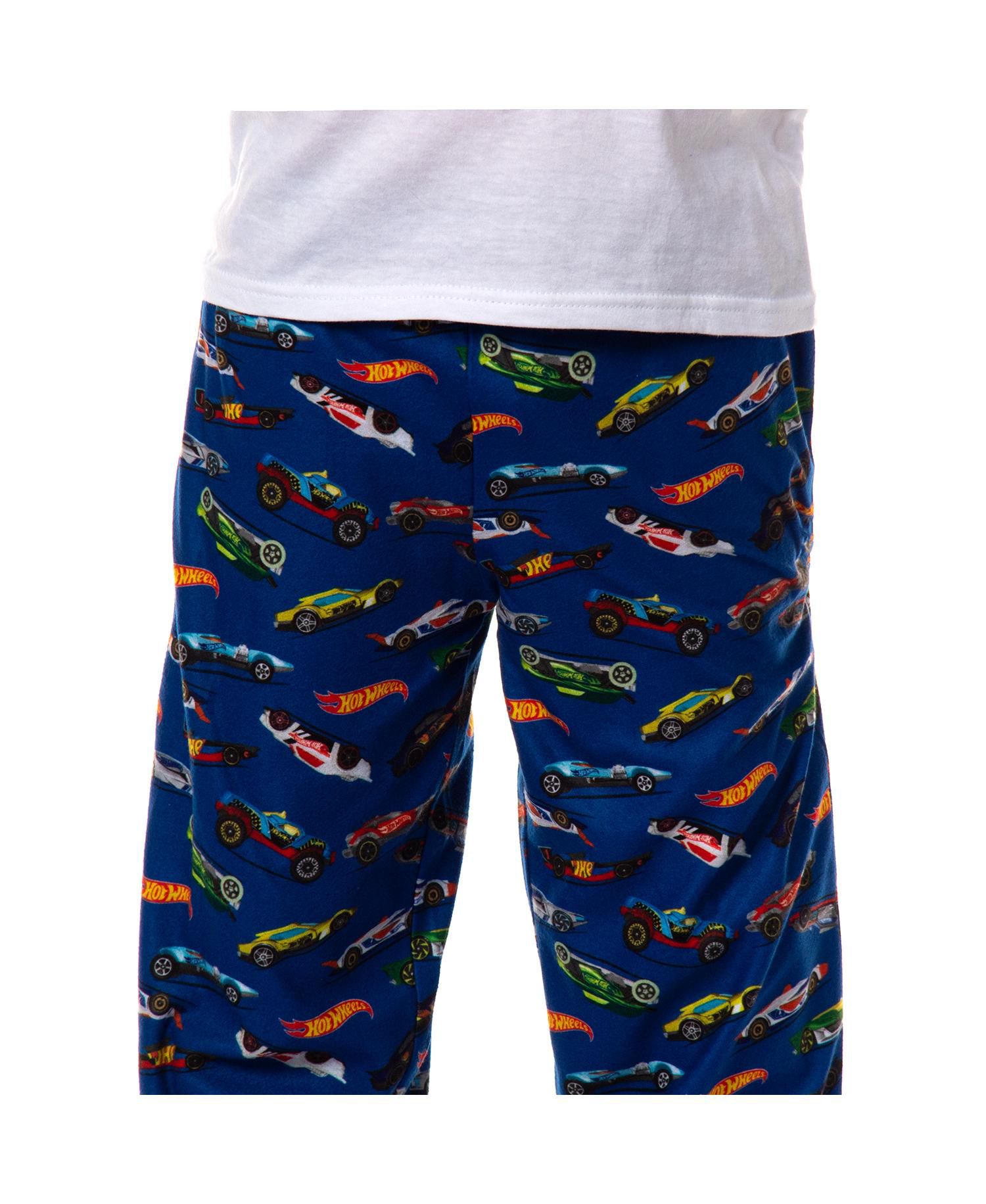 Boys' Die-Cast Cars All Over Print Lounge Kids Pajama Pants Sleepwear