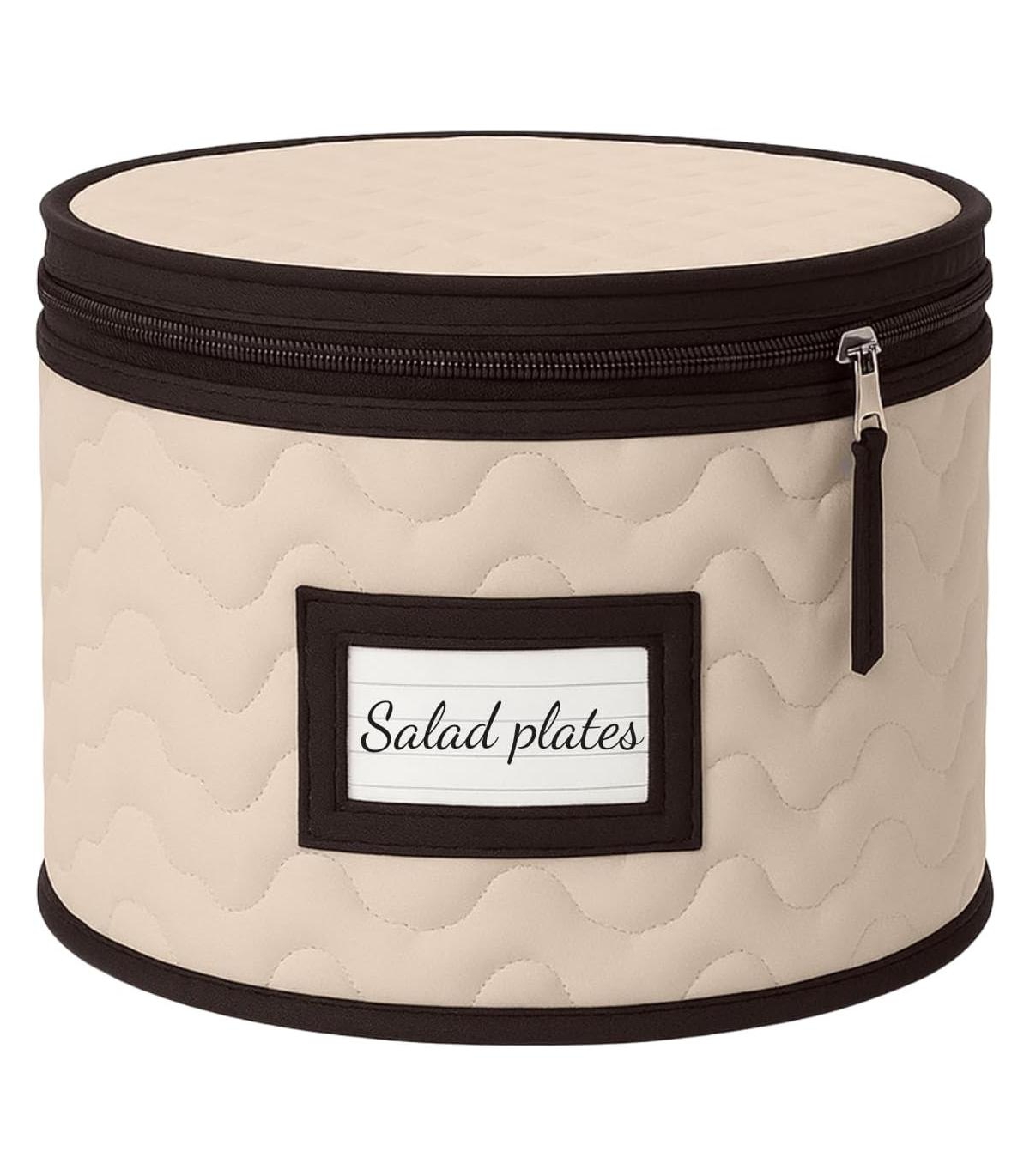 Florida Brands Quilted Microfiber China Organizer Box with Dividers - Protects & Organizes Up to 12 Pieces