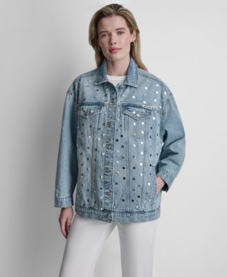 Women's Long-Sleeve Oversized Tucker Jacket