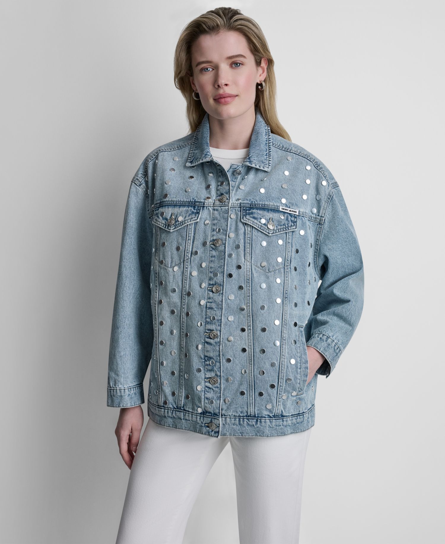 Women's Long-Sleeve Oversized Tucker Jacket