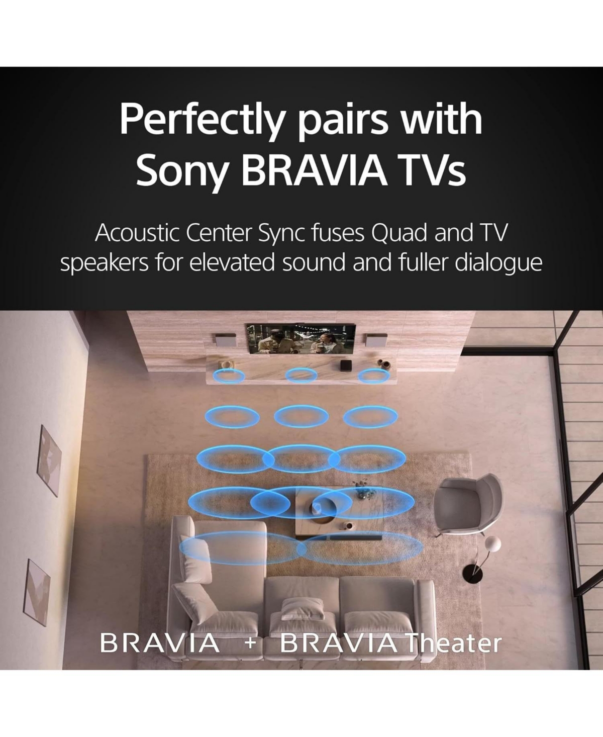 Sony K65XR80 65 Inch Imax Enhanced Bravia Oled 4K Hdr Google Tv with a Sony Ht-A9M2 4.0.4 Ch Bravia Theater Quad Soundbar (2024)