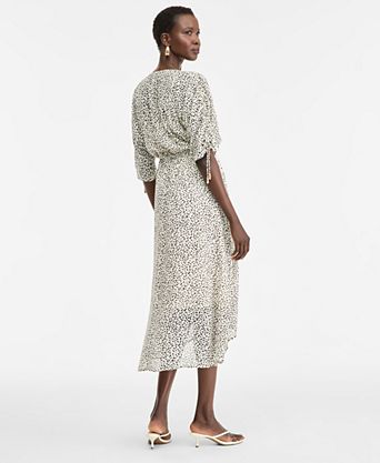 macys wrap dress Women's Casual Dresses adding a fascinator for traditional occasions Women's White Wrap Dresses |