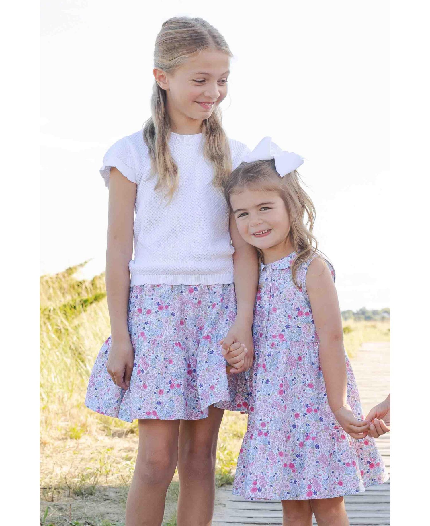 Big Girl Floral Skirt