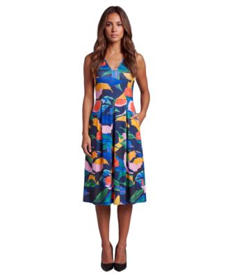 Essential Petite Floral Print Midi Dress