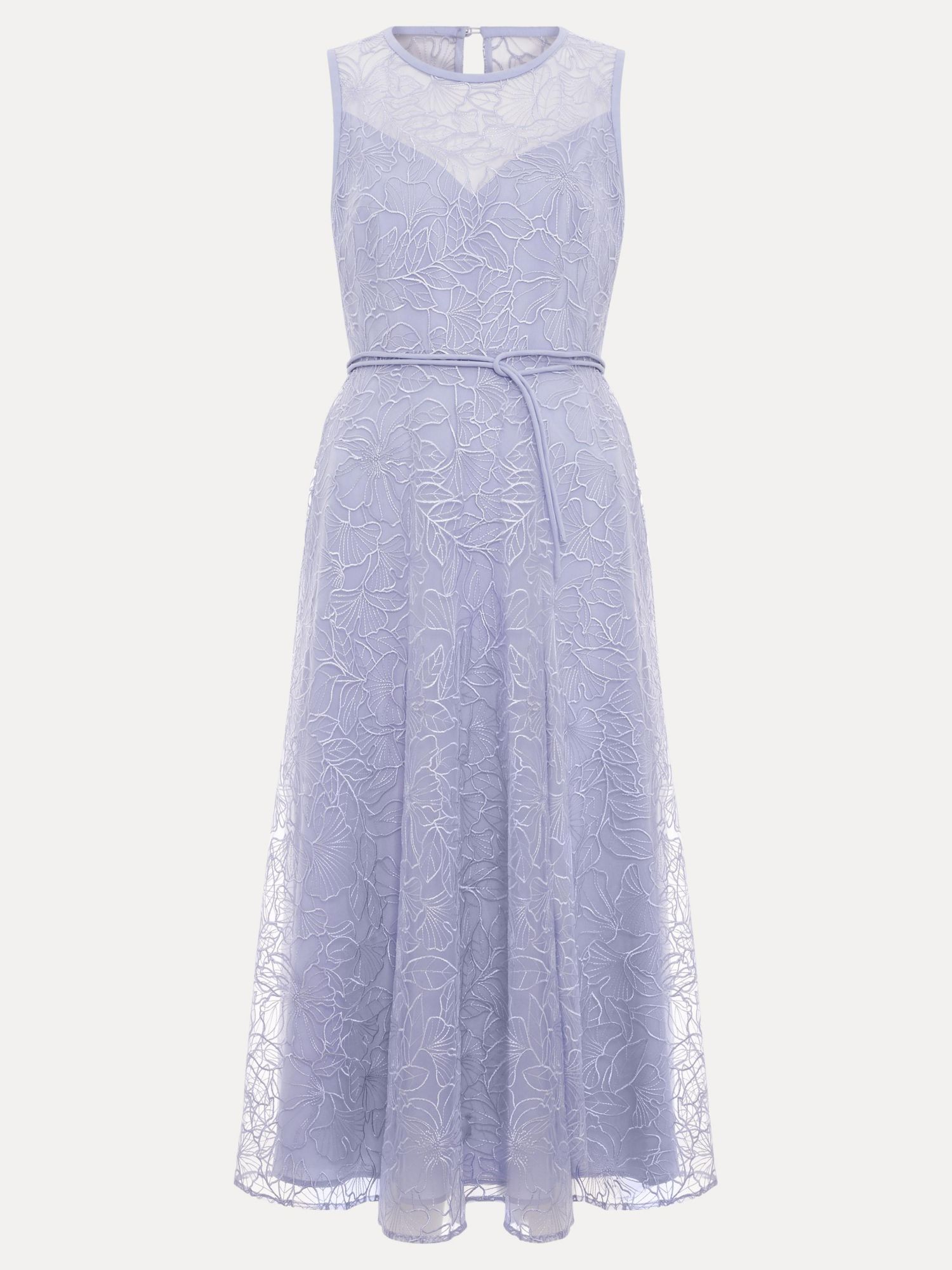 Women's Sakura Floral Embroidered Lace Dress
