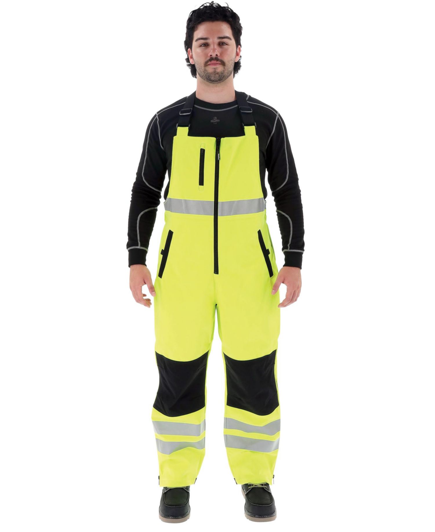 Men's Lightweight HiVis Work Overalls