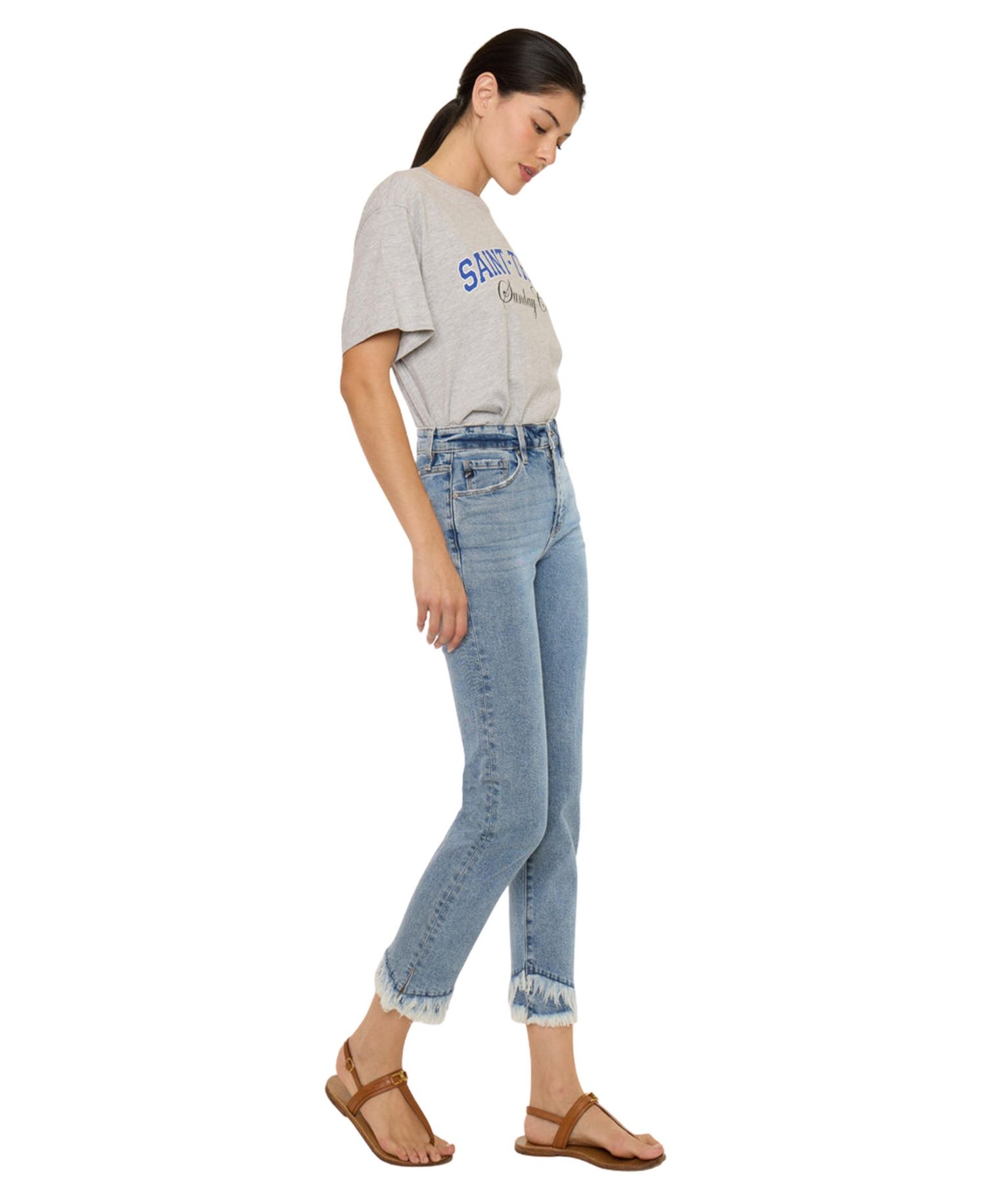 Women's Clover High Rise Straight Jeans