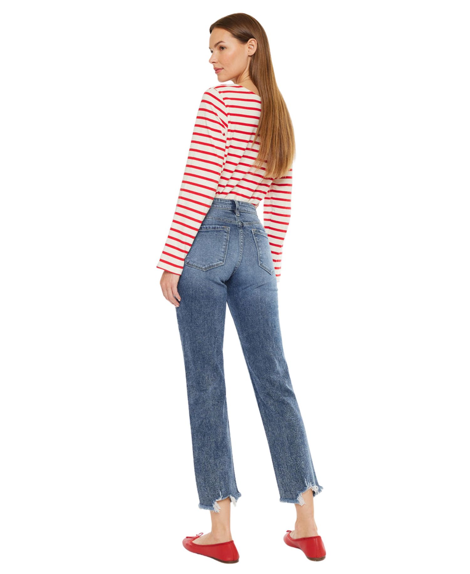 Women's Kathrine High Rise Slim Straight Jeans