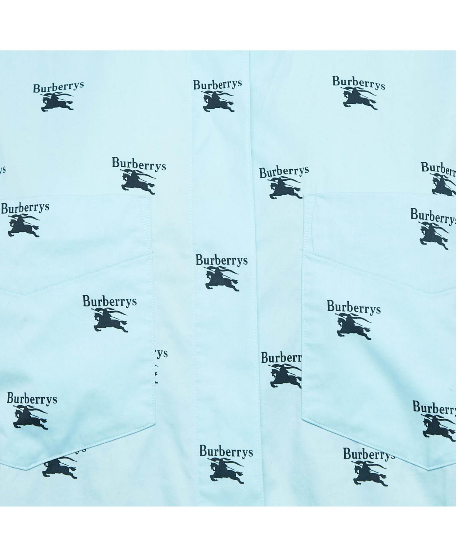 Women's Logo Print Cotton Oversized Shirt