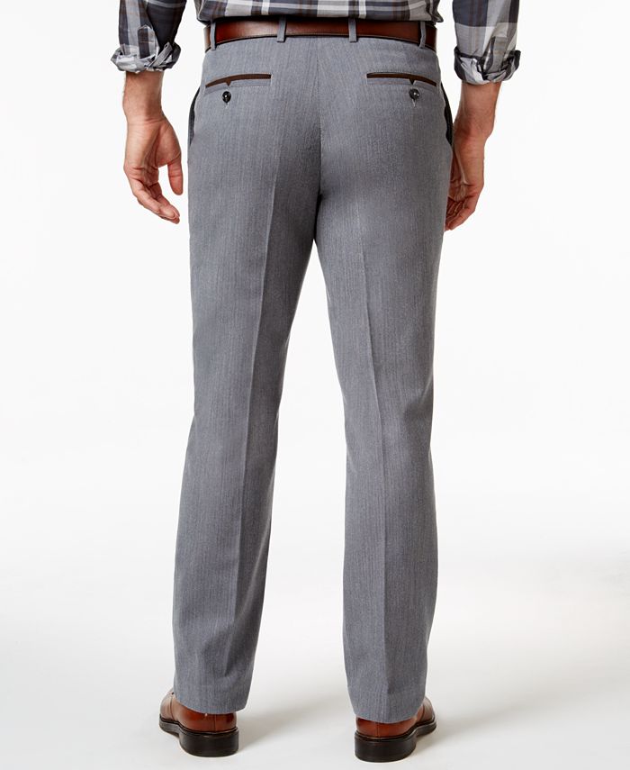 Tasso Elba Men's Cotton Wool Blend Pants, Created for Macy's & Reviews ...