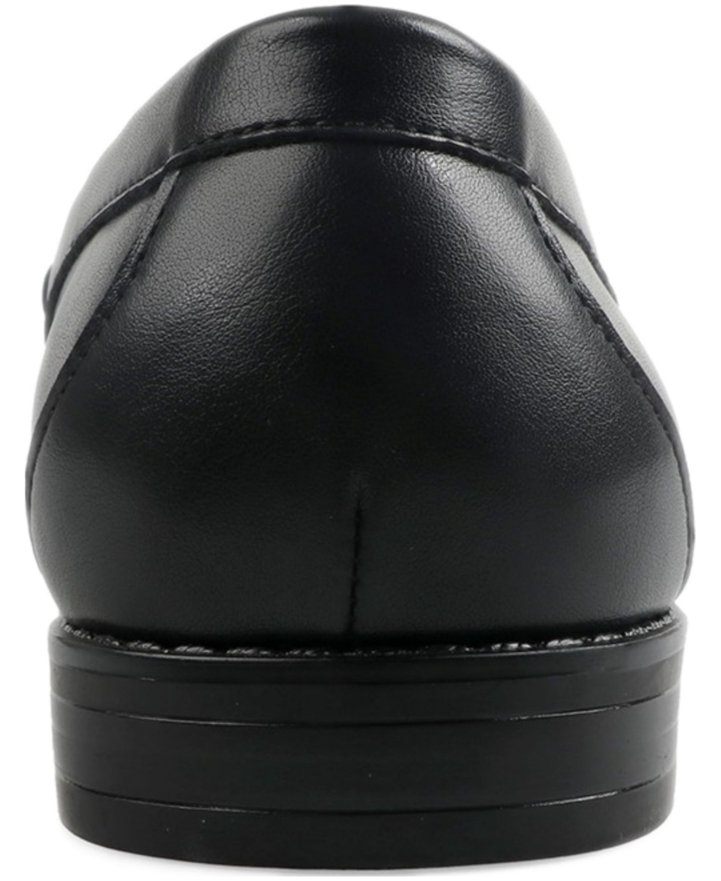 Мужские туфли Alfani Genuine Leather Slip-On Bit, цвет: Чёрный кожаный — фото 3
