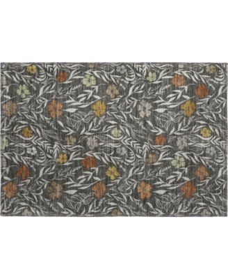 Soft Essentials Machine Washable SE4 1'8"x2'6" Area Rug
