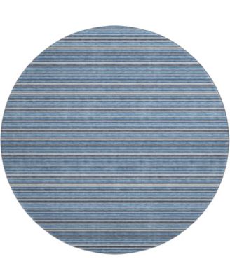 Soft Essentials Machine Washable SE2 8'x8' Round Area Rug