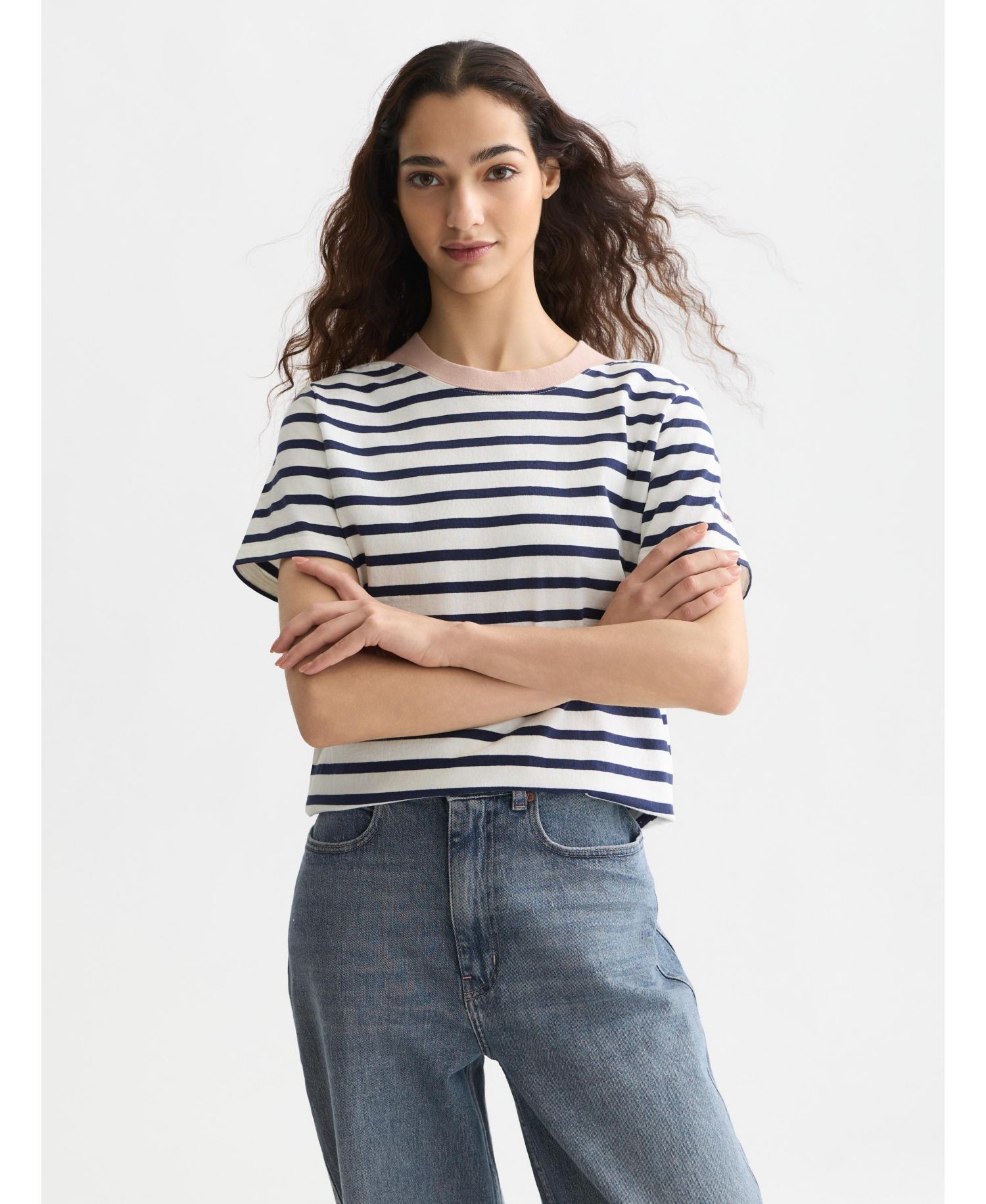 Women's Breton Regular Fit Tops and Tees