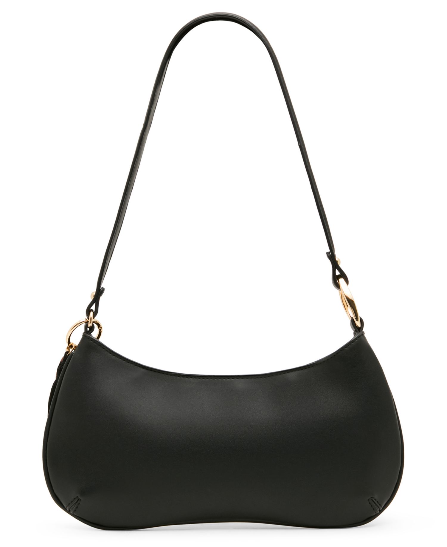 Sabine Pebbled and Tassled Small Shoulder Handbag