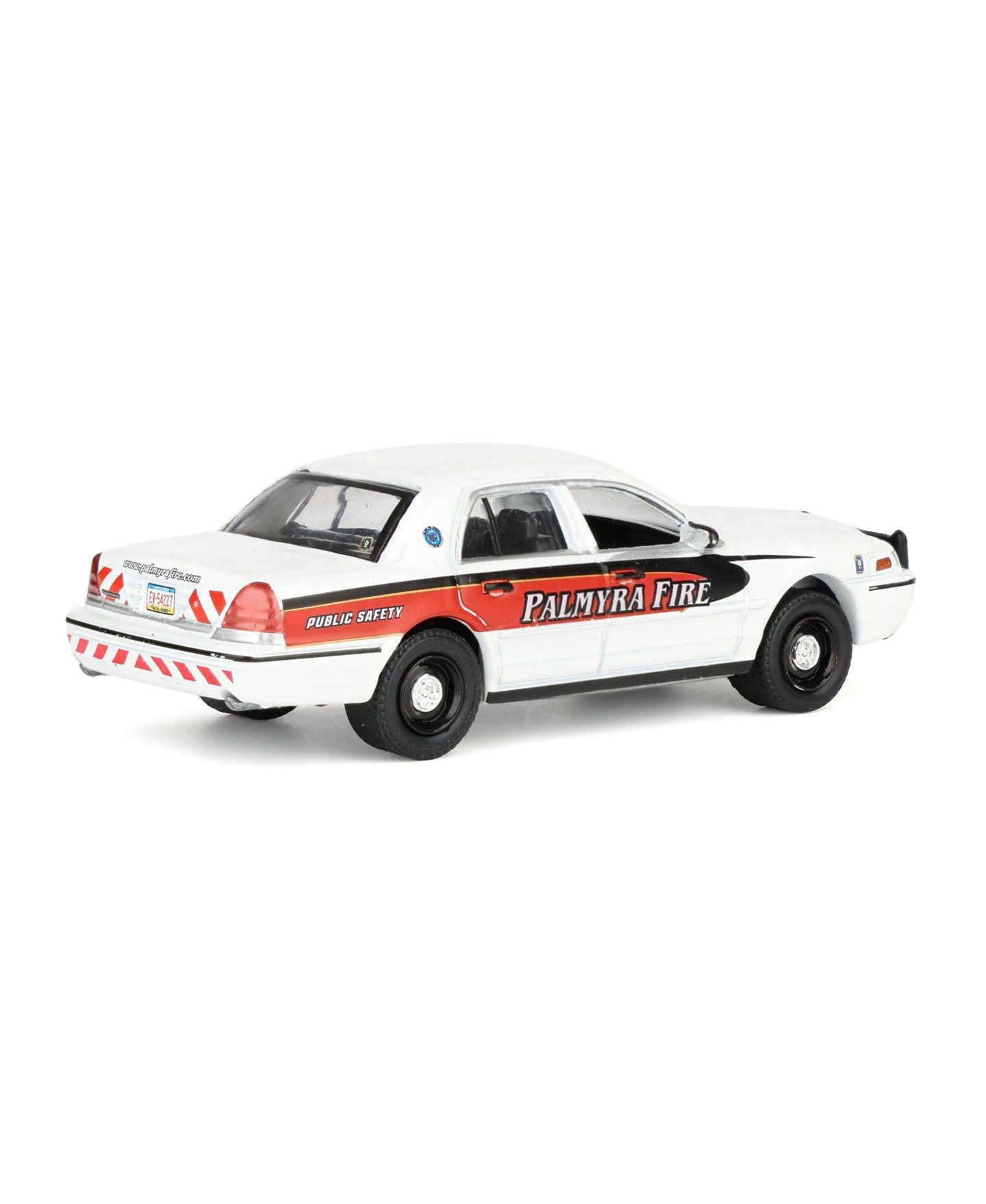 Детская игрушка Greenlight 1/64 Scale Fire and Rescue Series 5 Palmyra Fire Department 2011 Ford Crown Victoria Die-Cast Collectible Toy Fire Engine — фото 3