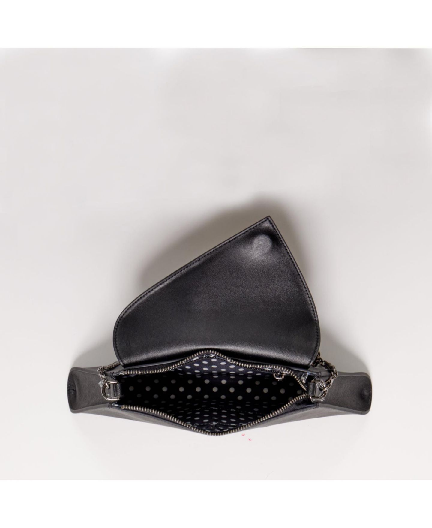 Женский клатч SUSU Saffiano Leather Envelope Clutch Purse Crossbody Evening Bag with Chain Strap Elegant Handbag, цвет: Чёрный — фото 6