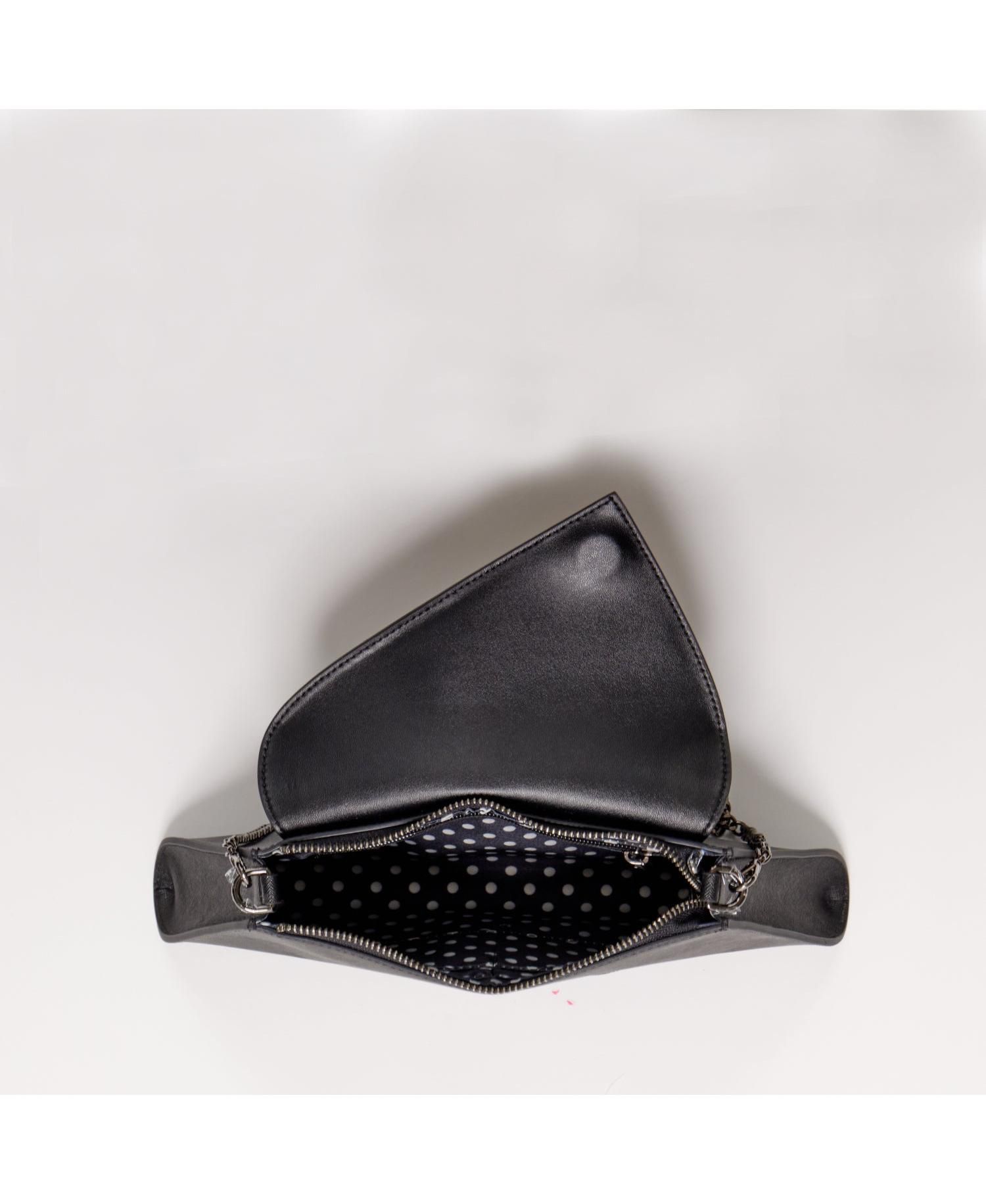Womens Saffiano Leather Envelope Clutch Purse Crossbody Evening Bag with Chain Strap Elegant Handbag