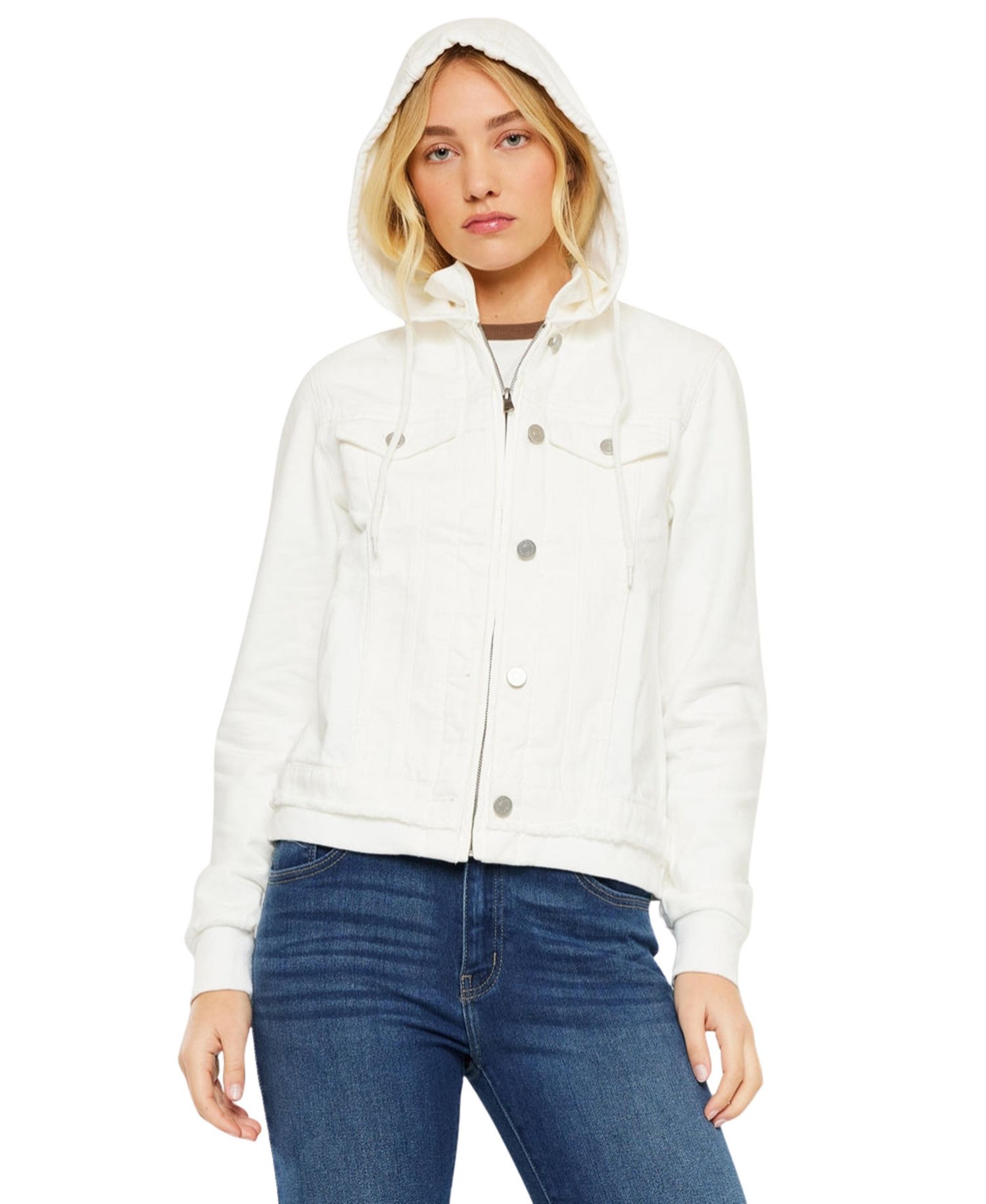 Women's Eleni Hooded Denim Jacket