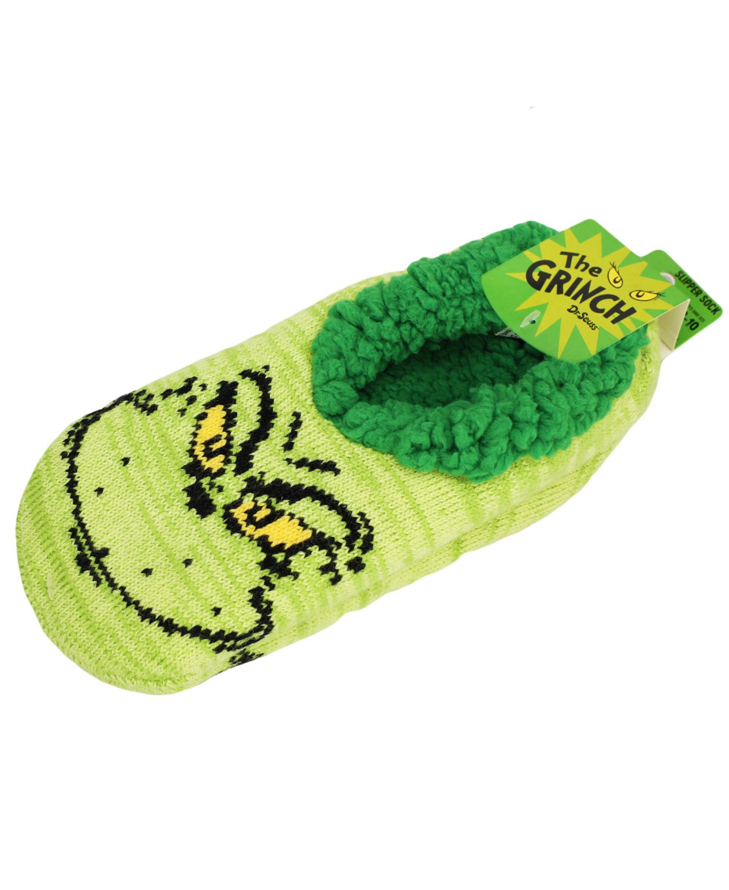 Women's Big Face Knit Slipper Sock