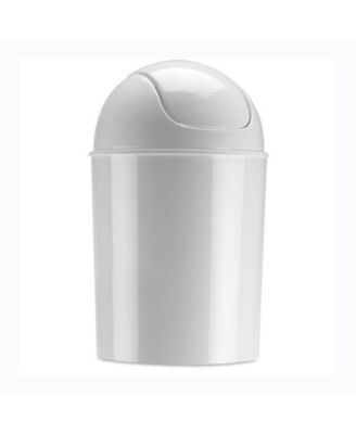 Umbra 1.25 Gallon Mini Trash Can with Removable Swing Lid – Small Garbage Bin for Indoor Spaces