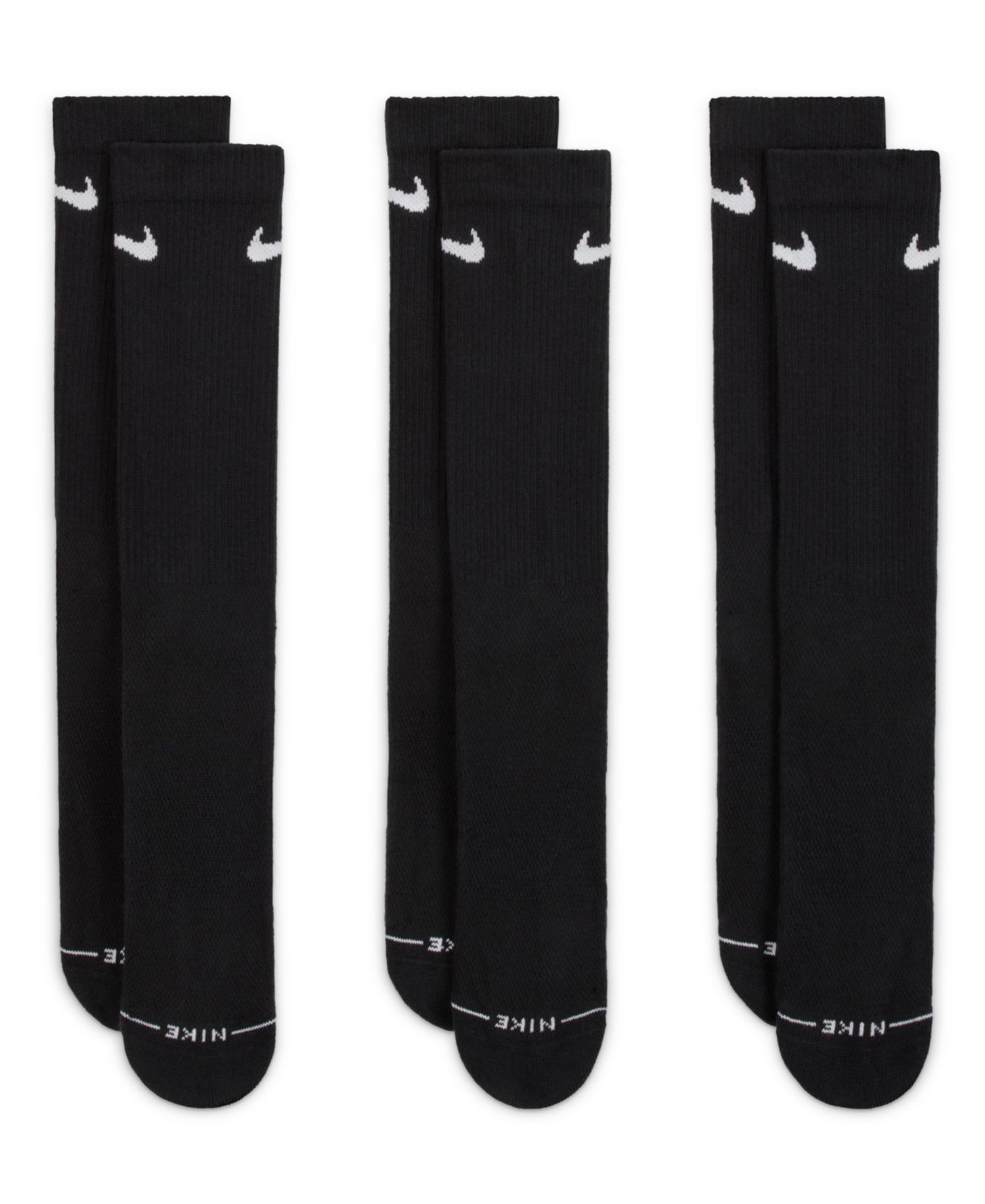 Unisex Everyday Elevated Crew Socks, 3-Pack