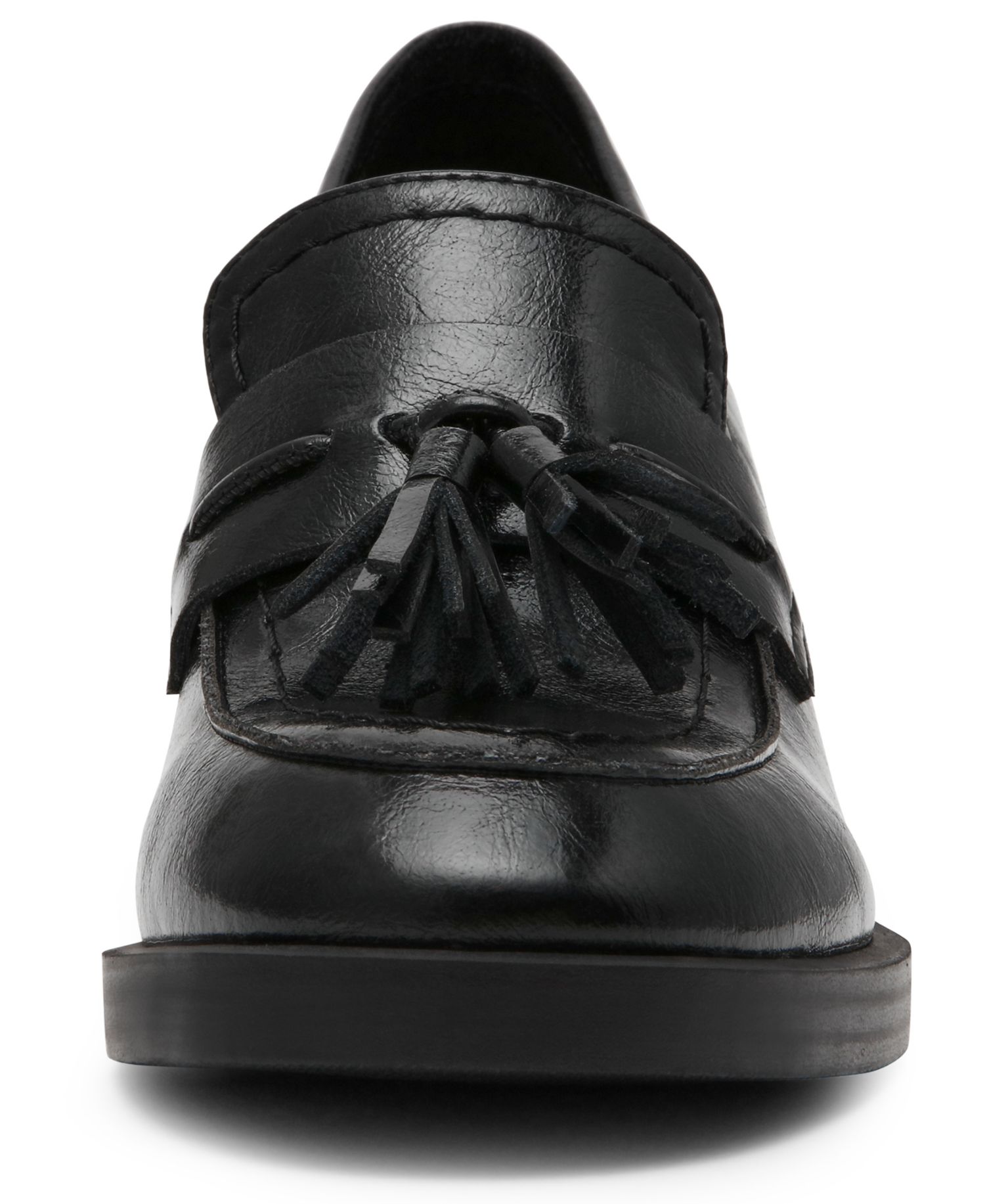 Women's Bettie Block Heel Tassel Loafer Pumps