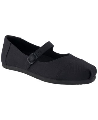 Women's Alpargata Mary Jane Buckled Espadrilles Flats