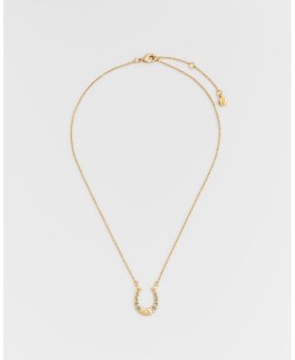 Gold Lucky in Love Necklace