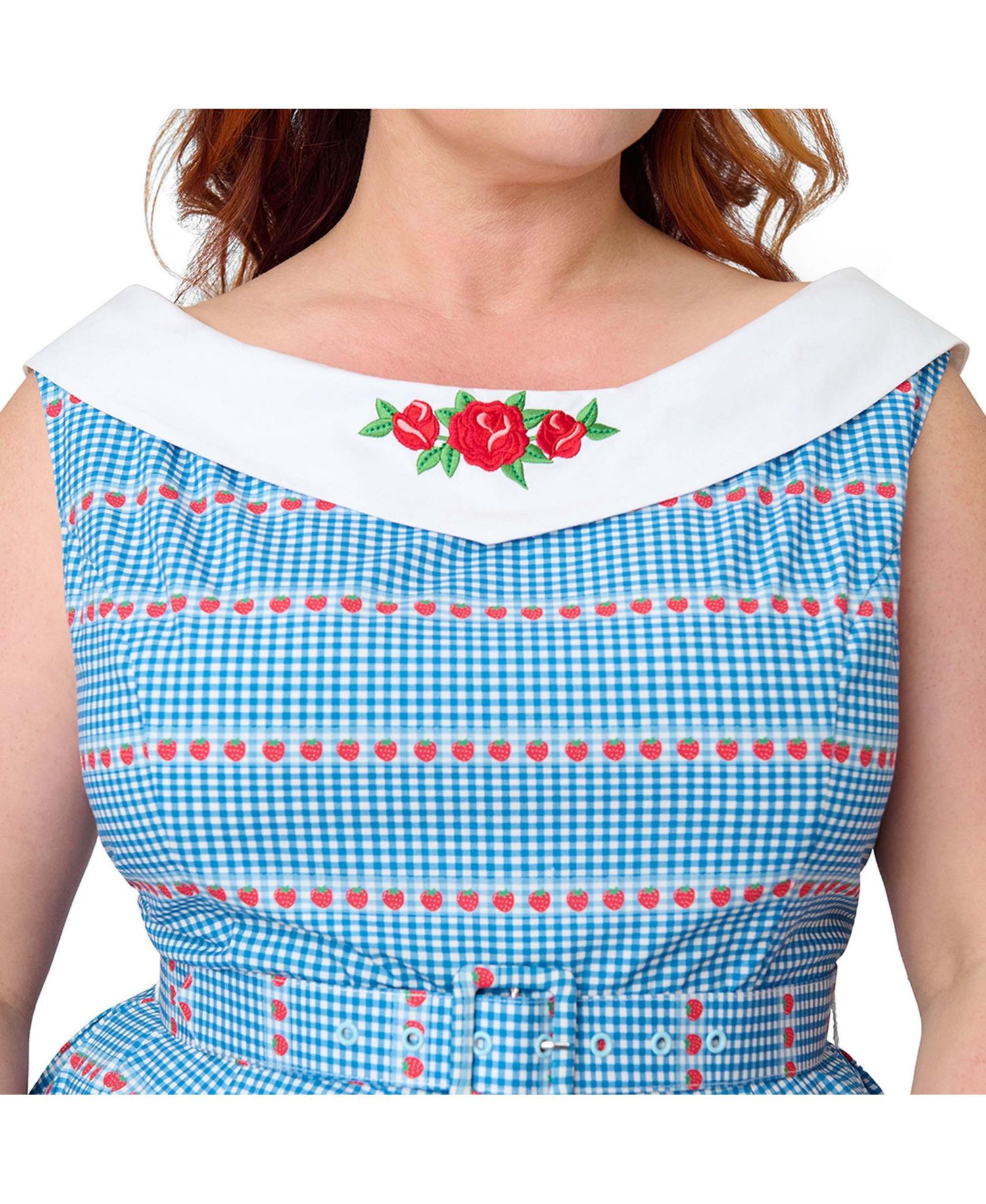 Plus Size 1960s Dancing Doll Swing Dress