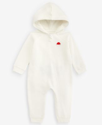 Baby 0M-24M Hooded Santa Baby Coverall