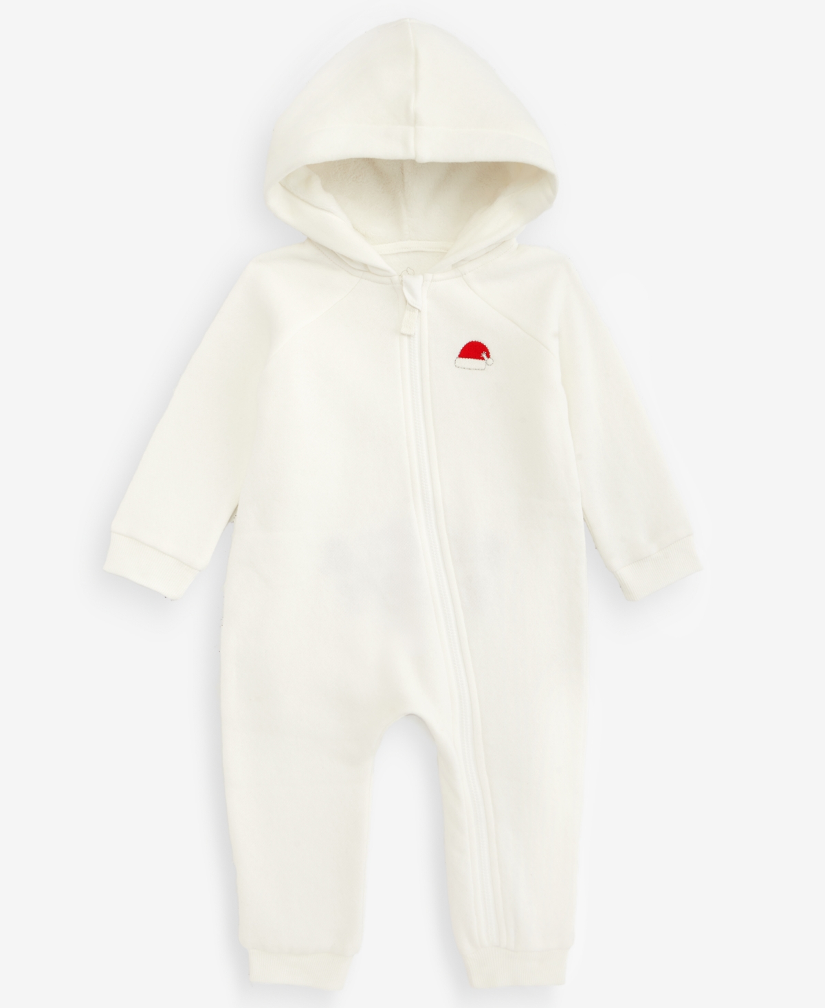 First Impressions Baby 0M-24M Hooded Santa Coverall, Macy's Exclusive