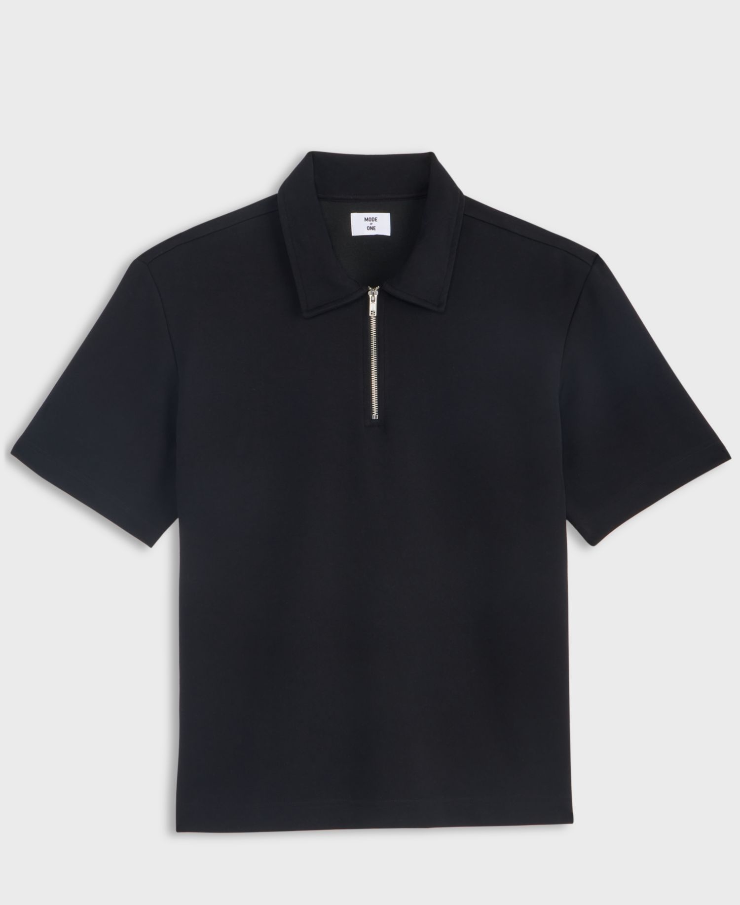 Men's Quarter-Zip Sweatshirt Polo