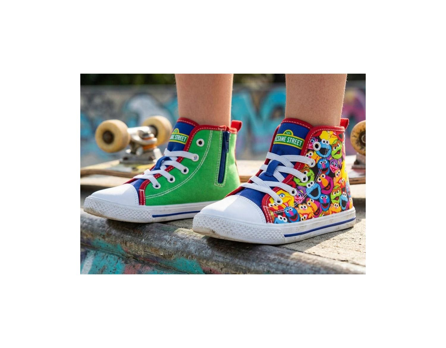 All Your Friends High Top Sneakers Kids' Fun Character Design Play Ready Comfort Fit Durable Everyday Wear
