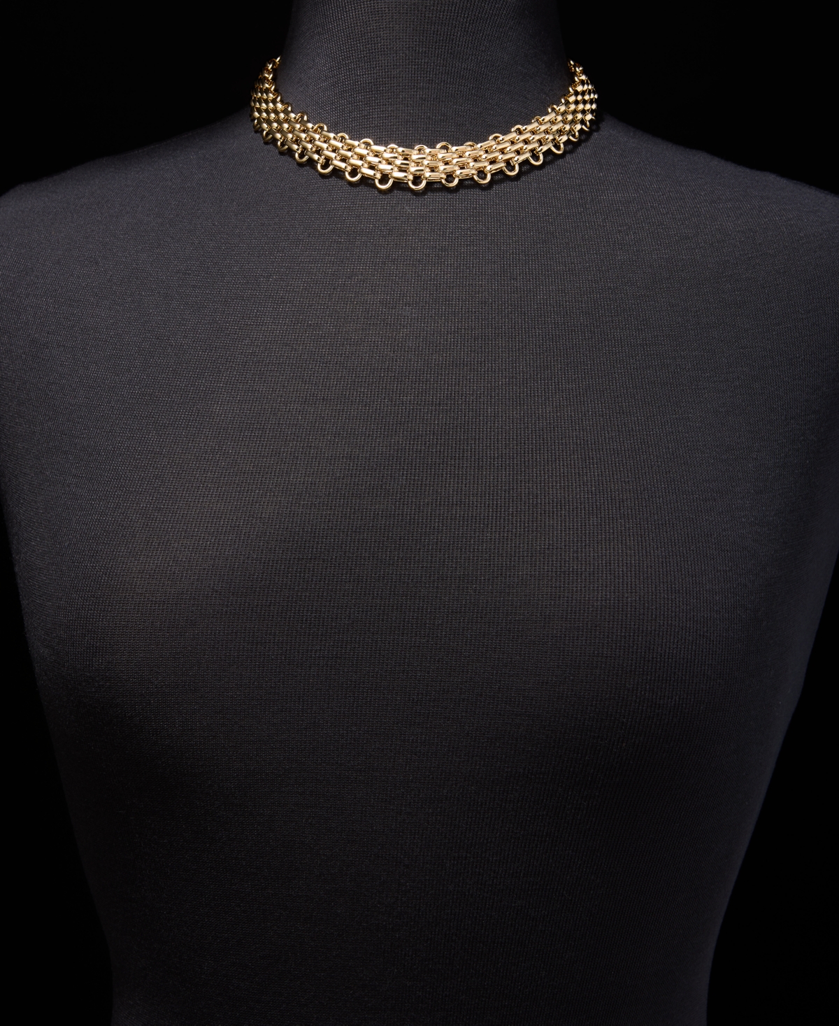 Lauren Ralph Lauren Gold-Tone 16" Rolo Link Collar Necklace