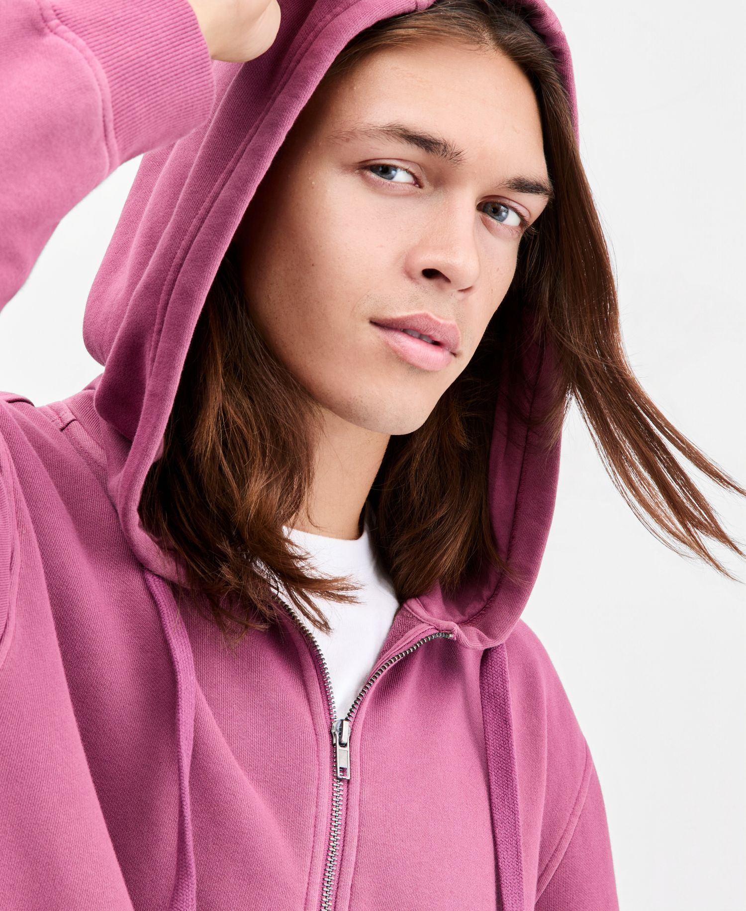 Men's Explore Graphic Zipper Hooded Sweatshirt