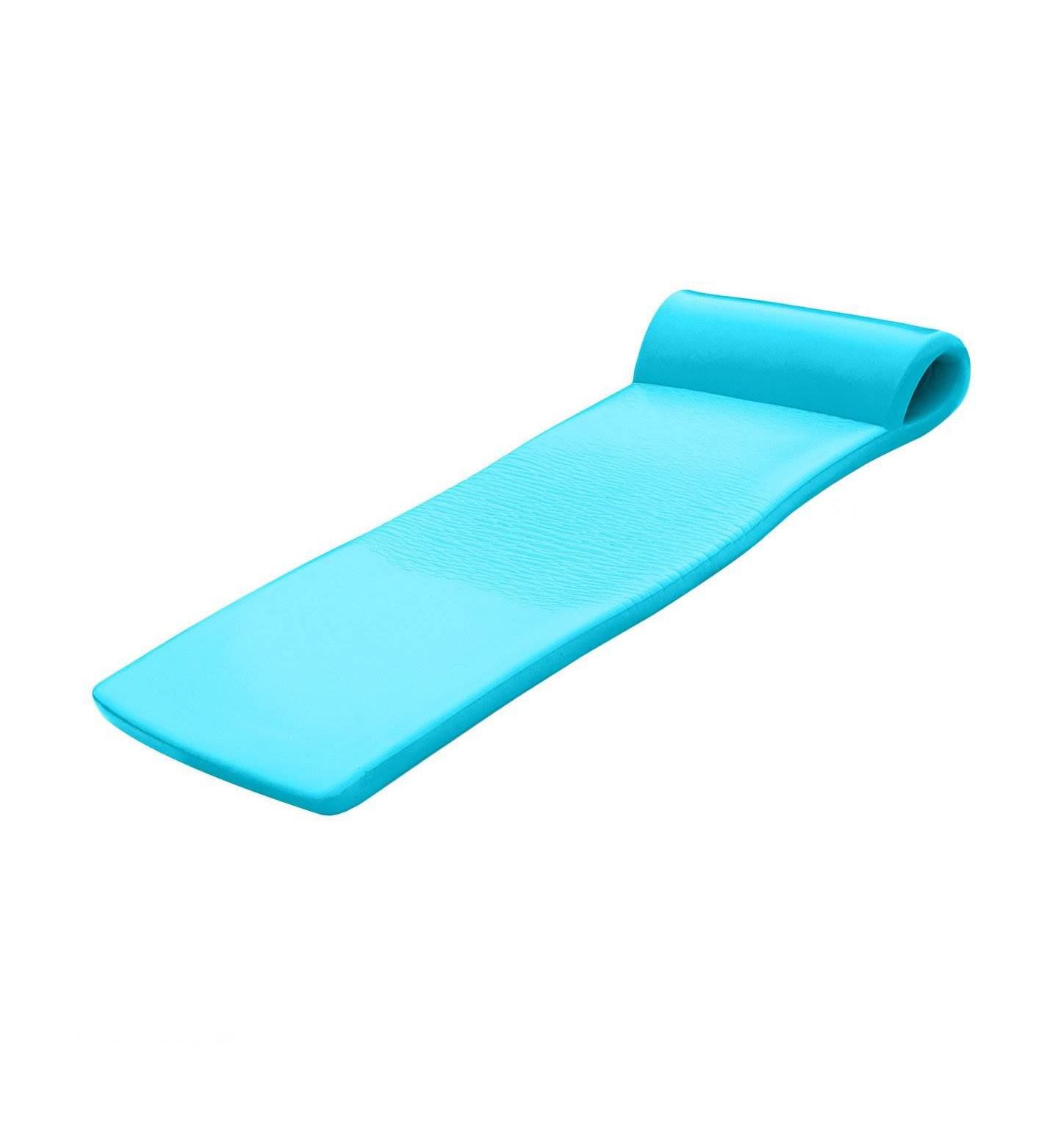 Детская игрушка TRC Recreation Sunsation 1.75" Thick Foam Lounger Raft Pool Float, Tropical Teal — фото 3