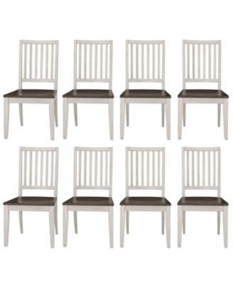Dawnwood 8-Piece Wood Dining Side Chair Set