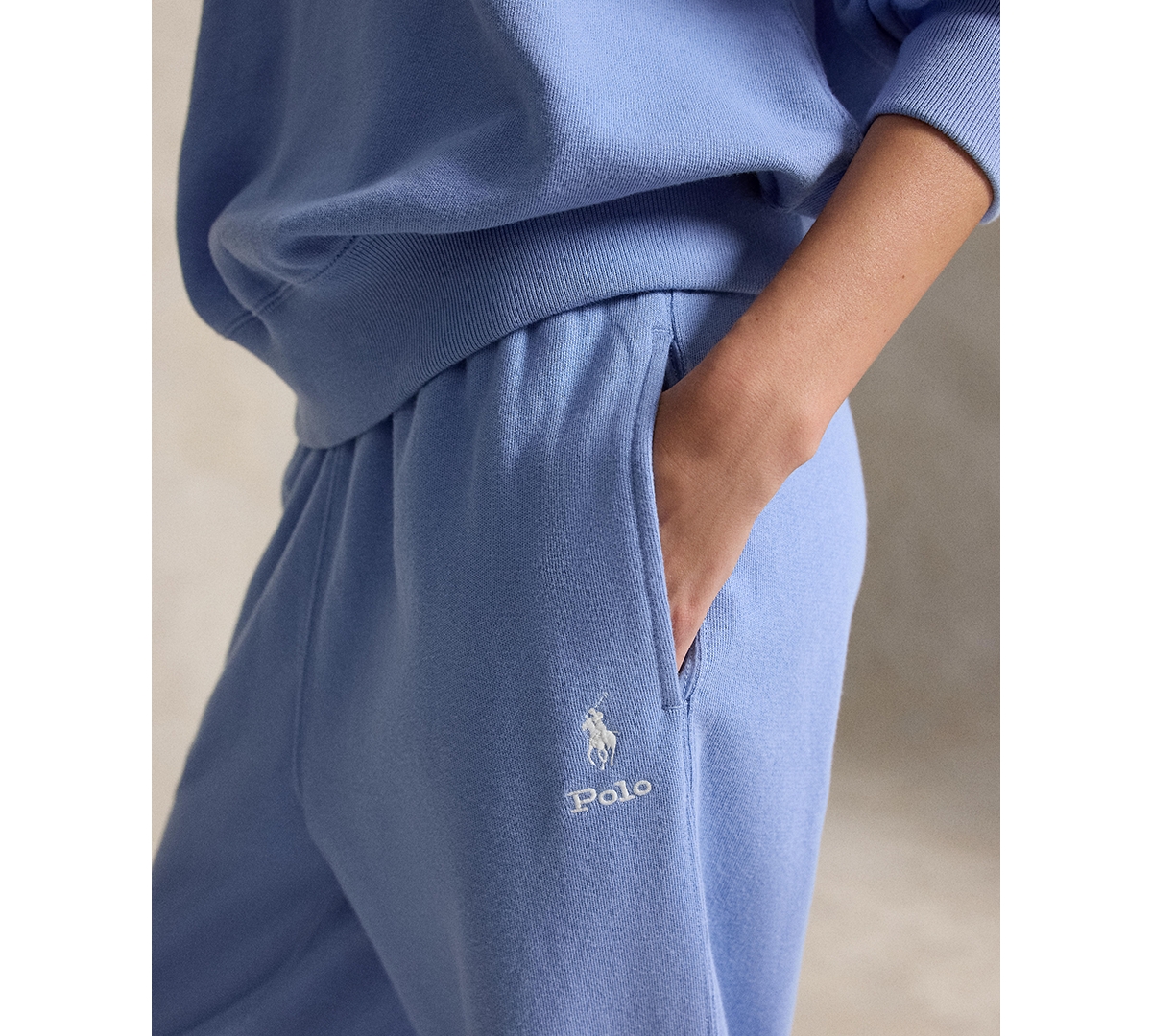 Polo Ralph Lauren Women's Island Fleece Knit Ankle Jogger Pants