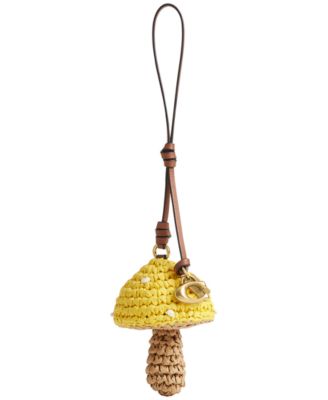 Mushroom Straw Bag Charm